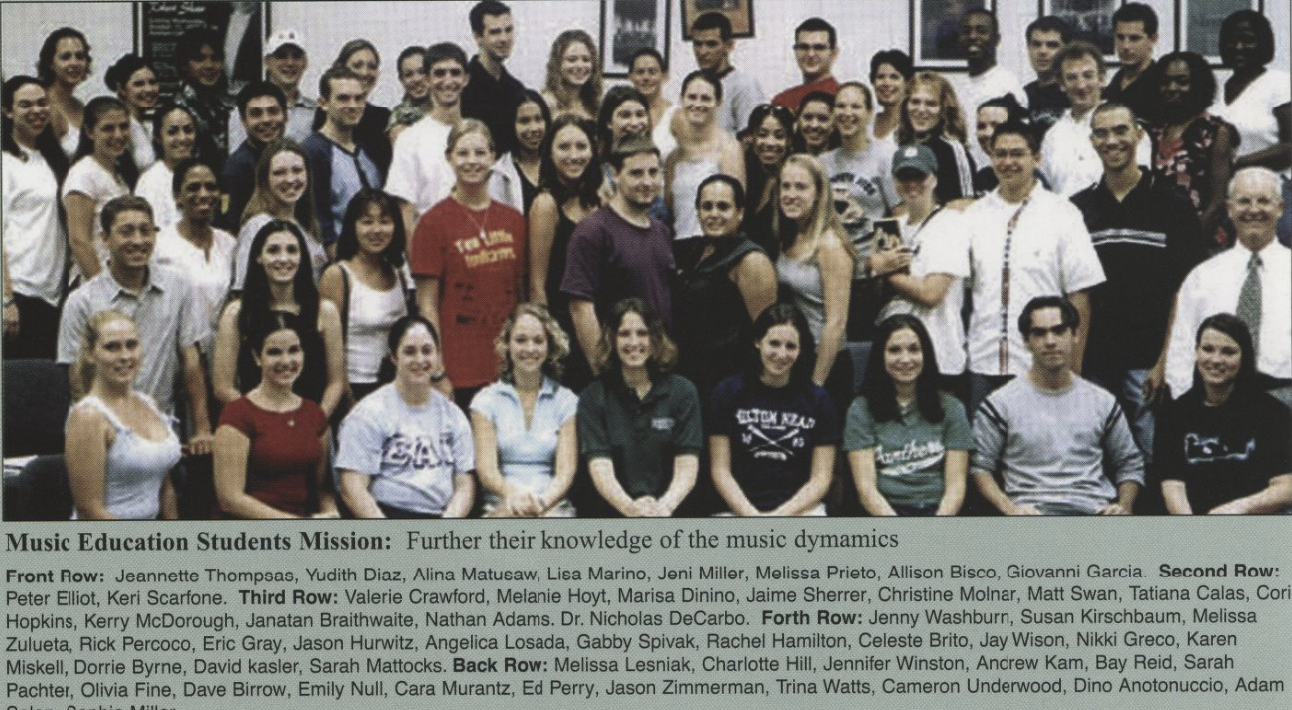 MENC Collegiate 2003 with NIcholas DeCarbo