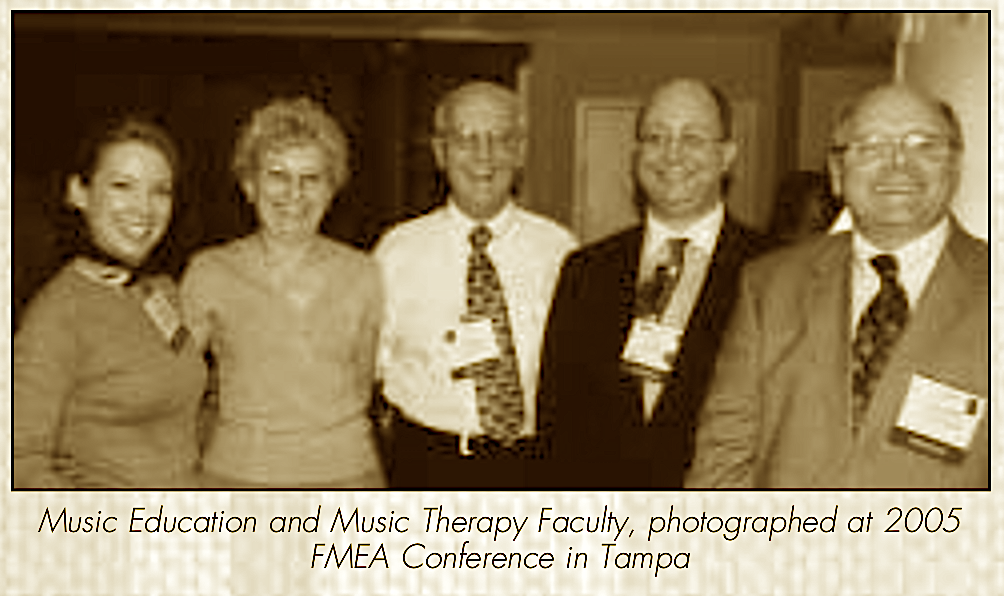 Music Education Faculty 2005