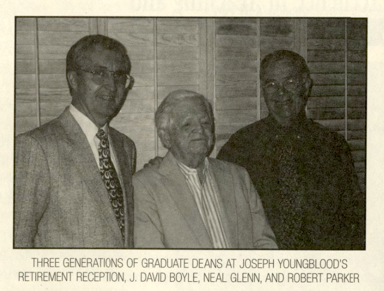 Graduate Dean Lineage 1996